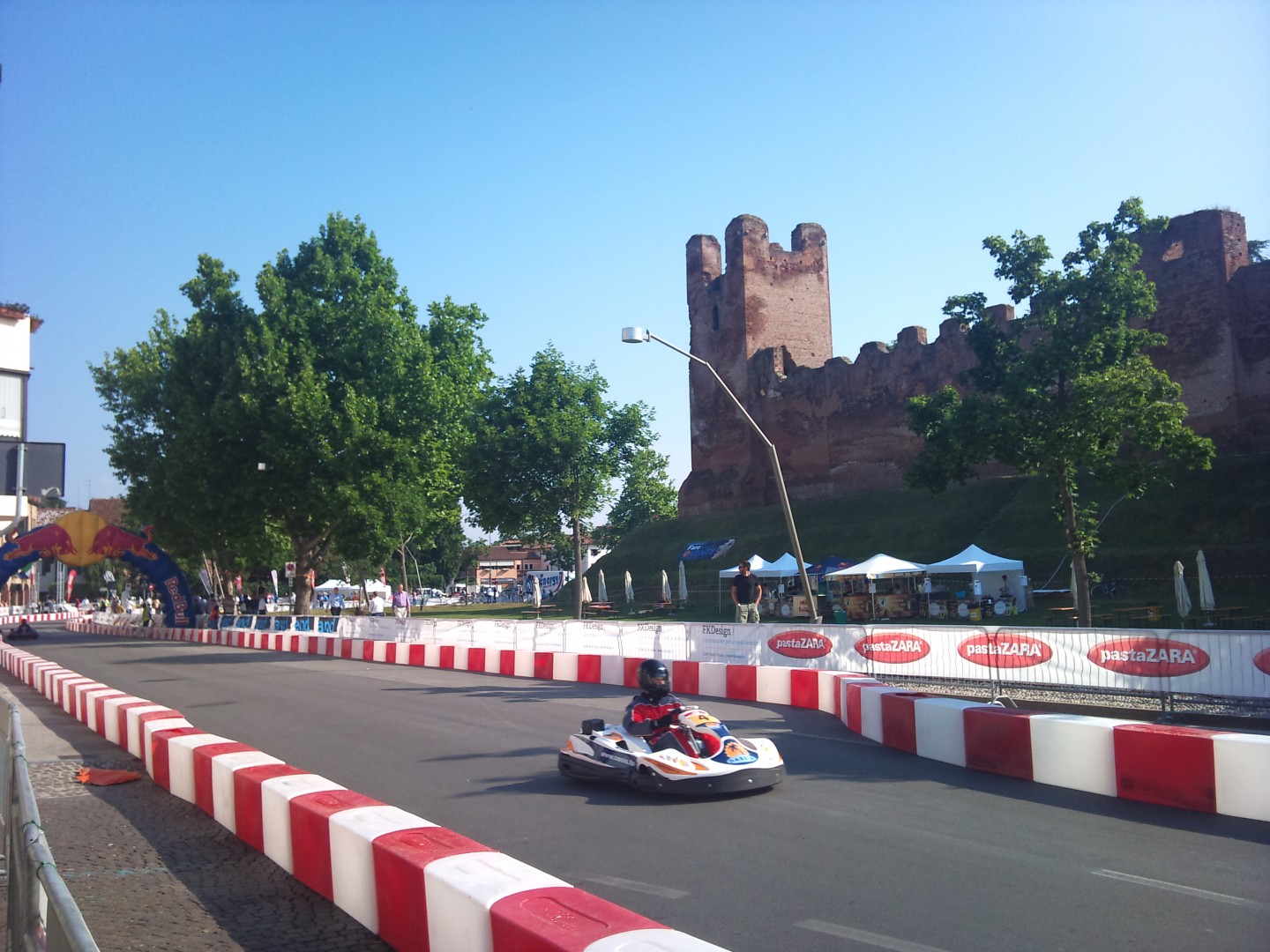 Kart in piazza a castelfranco