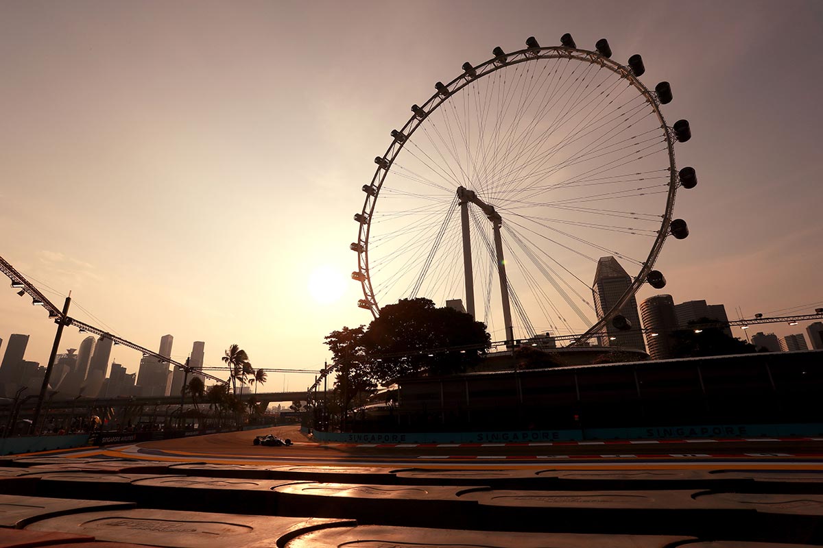 Grand Prix de Formule 1 de Singapour sécurisé par TECPRO Barriers
